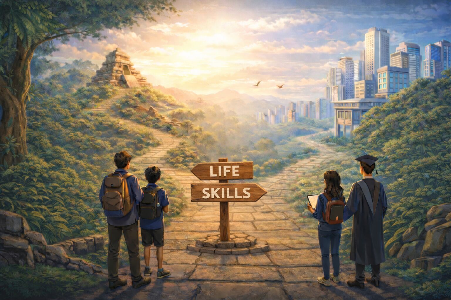 Choose your path — life skills education